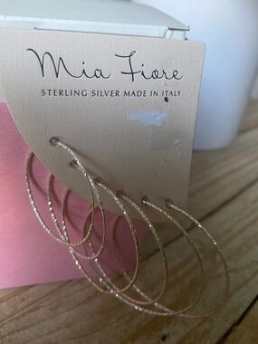 Sterling Silver Hoop Earrings